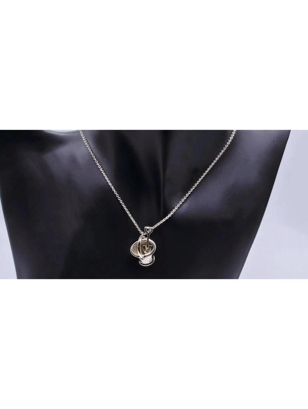 Rare Authentic Tiffany & Co Bucket Shovel Necklace Pendant Silver 925 W Dust Bag
